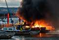 Harbour heroes praised after boat fire horror