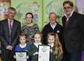 Schools rewarded for their green efforts 