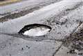 Huge spike in potholes blamed on weather
