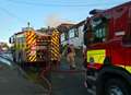 Fire crews tackle house blaze
