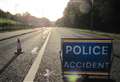 Bin lorry crash shuts road