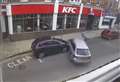CCTV captures catastrophic parking attempt 