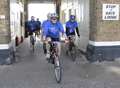 Riders’ 86-mile bike trip to visit every Kent prison