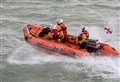 Man plucked from sea in lifeboat rescue