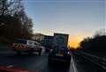 M2 reopens after four-car crash and heavy police presence