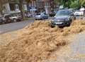 Tractor driver fined after straw bale chaos