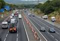 Motorway roadworks, diversions and closures