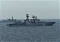 Navy tracks Russian warships sailing close to Kent coast