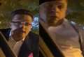 Images released after taxi driver racially abused