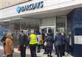 Greenpeace glue Barclays' doors shut