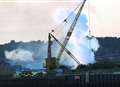 Firefighters called to shipyard 'arson'