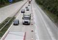 50mph limit and narrow lanes return to M20