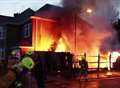 Crews battle blaze in Rainham