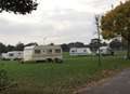 Travellers start to leave park