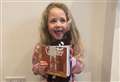 Seven-year-old dresses up as herself for World Book Day