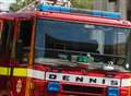 Firefighters tackle blaze in Swanscombe