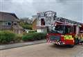 Road closed as six fire engines sent to house blaze