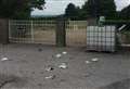 'Rotting' mess left near soldiers' graves