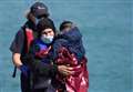 Babies and children among asylum seekers making crossing