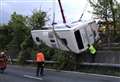 Forty-one hurt as coach overturns