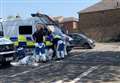 Suspected drugs bust in town centre