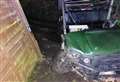 Drink drive arrest after buggy crashes into fence