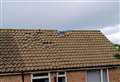 Homes shake as huge lightning bolt punches hole in roof
