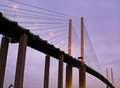 Traffic eases at the Dartford Crossing