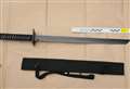 Samurai sword seized in suspected drugs bust
