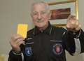 Referee Ernie, 81, hangs up his whistle