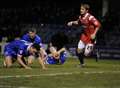 Gillingham v Walsall in pictures