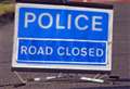 A-road reopens after crash involving lorry and car
