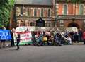 Parents protest against Sure Start closures