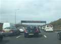 M2 closed after accidents