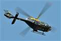 Man arrested for 'pointing laser at police helicopter'