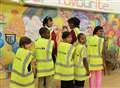 Highly visible confident children 
