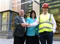 Staff move in to new building at college
