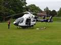 Teenage boy flown to hospital after crash
