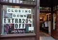 Jack Wills to close down high street store