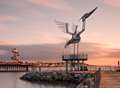 Plan for giant heron to grace harbour arm