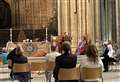 Worshippers happy to be back at Cathedral