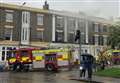 Fire at period property