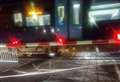 Cyclist damages level crossing trying to beat red light