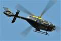 Helicopter search after reports man had weapon