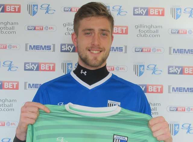 Gills keeper Tomas Holy Picture: Gillingham FC