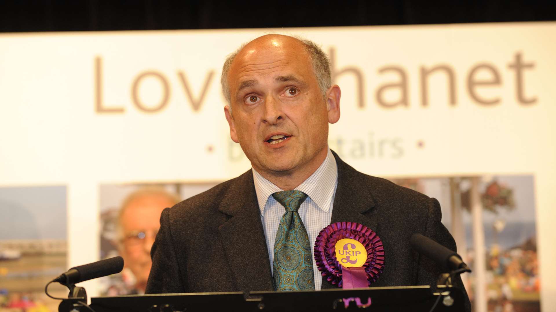 Ukip's Piers Wauchope finished second in the 2015 election