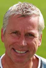 Alan Pardew will be answering questions