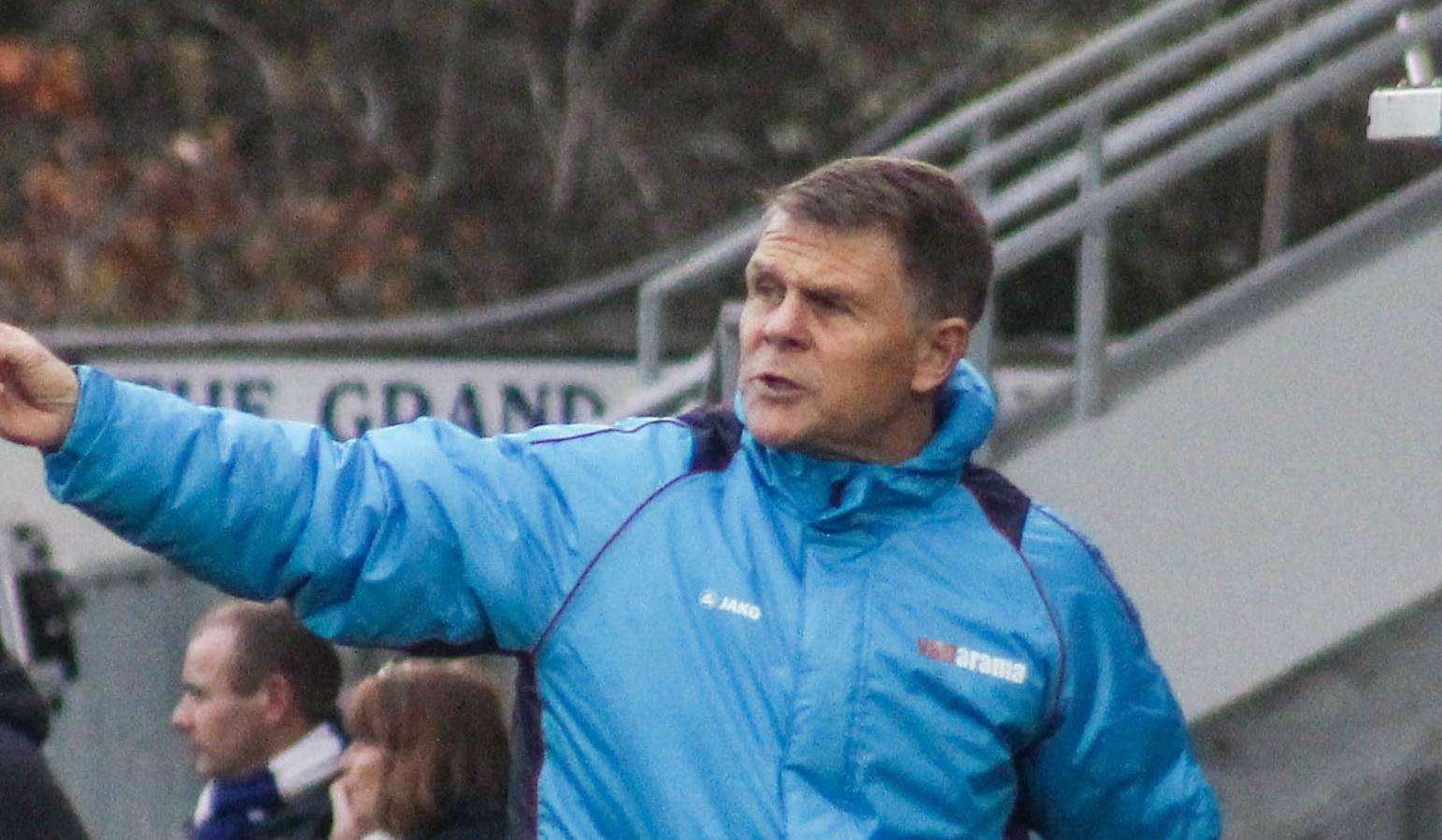 Dover boss Andy Hessenthaler. Picture: Tom Mulholland