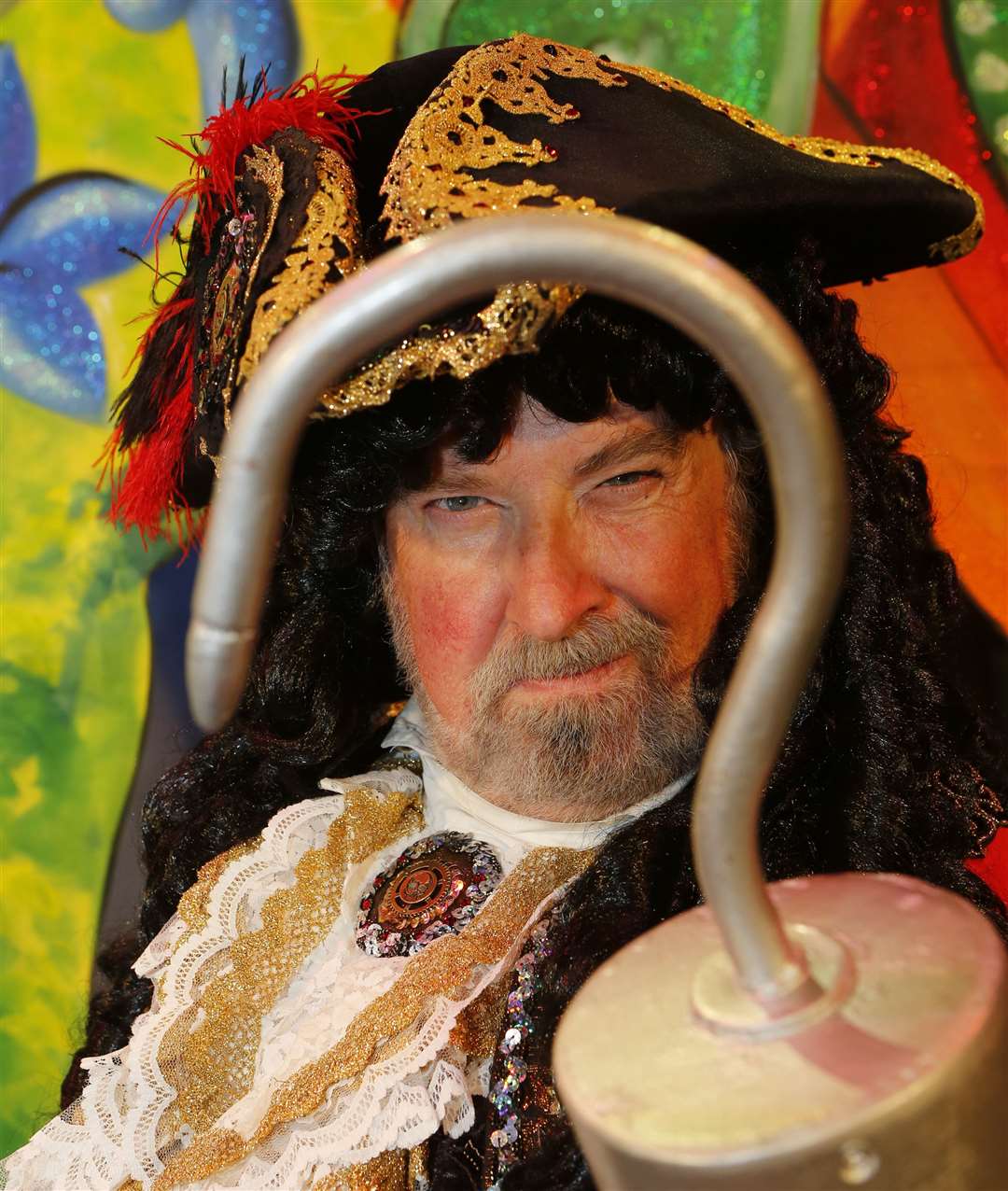 Paul Bradley plays Captain Hook at the Assembly Hall Theatre, Tunbridge Wells Picture: Andy Jones
