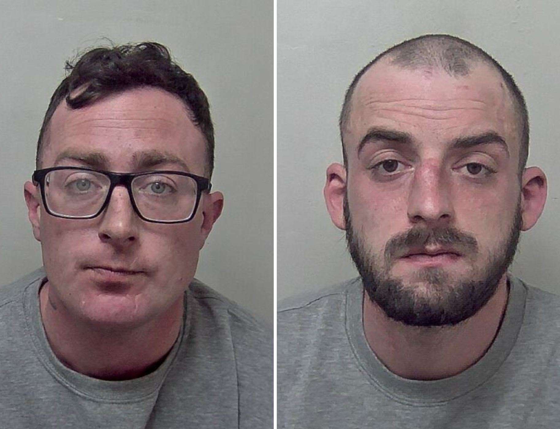 Luke Tudor and Kieran Martin have been jailed